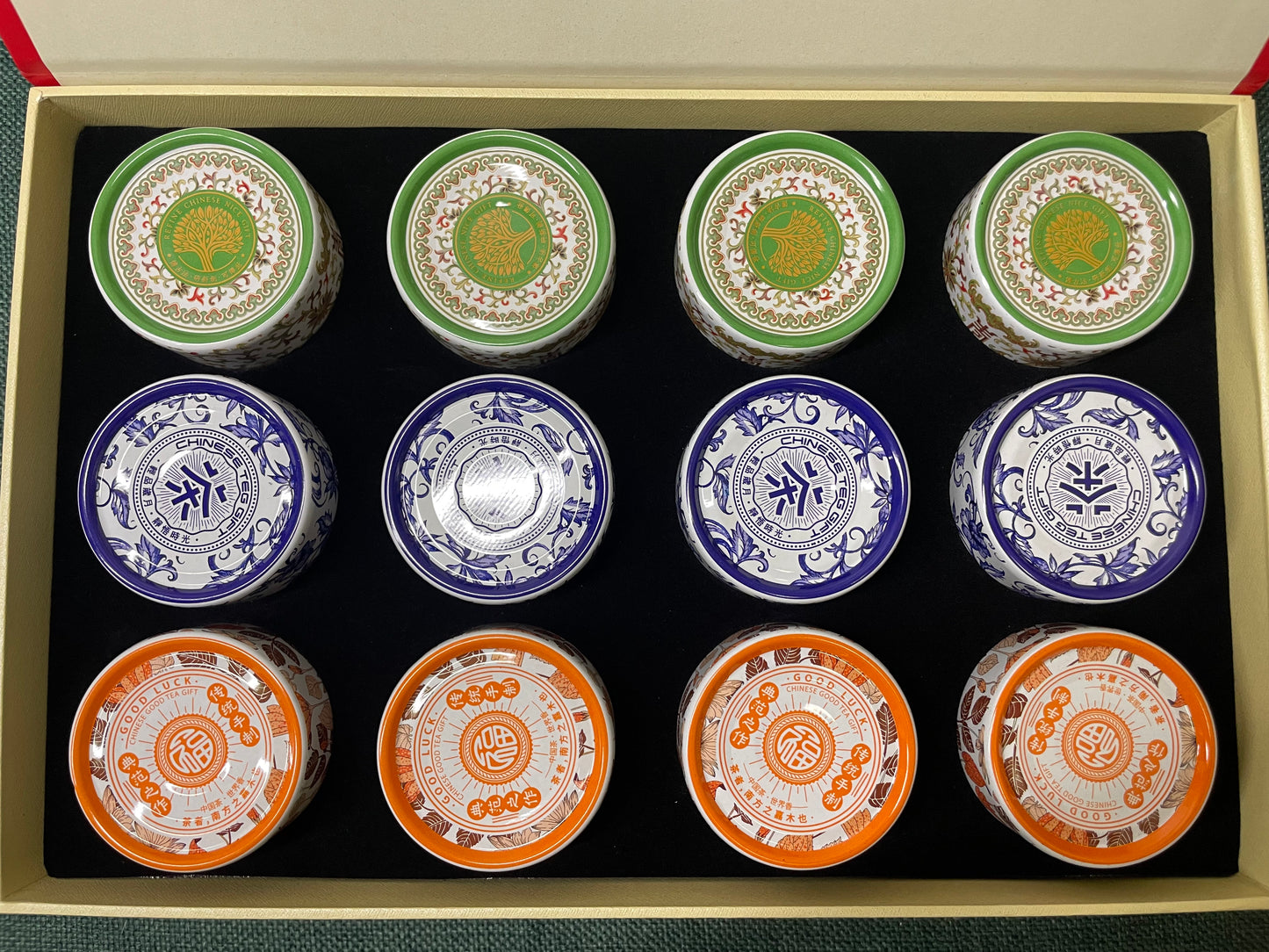 Small pot tea sampler box
