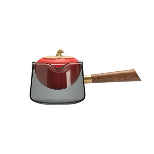 Zhuan Zhuan Tea Pot (red & grey)
