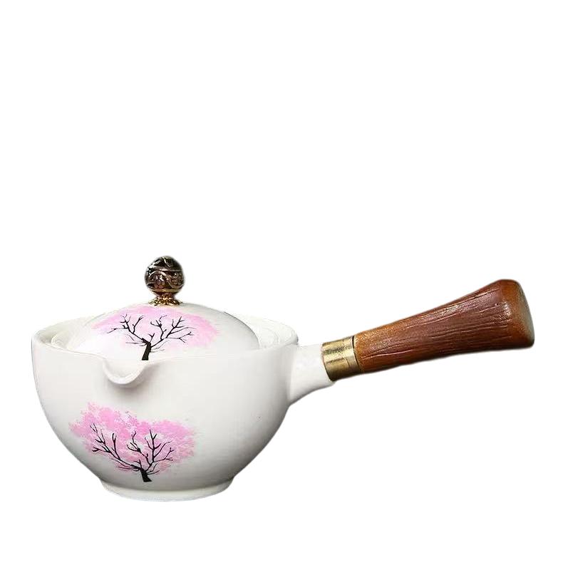 Lazy Leisure Tea Brewing Kit Magic teapot(Sakura Color-Changing)