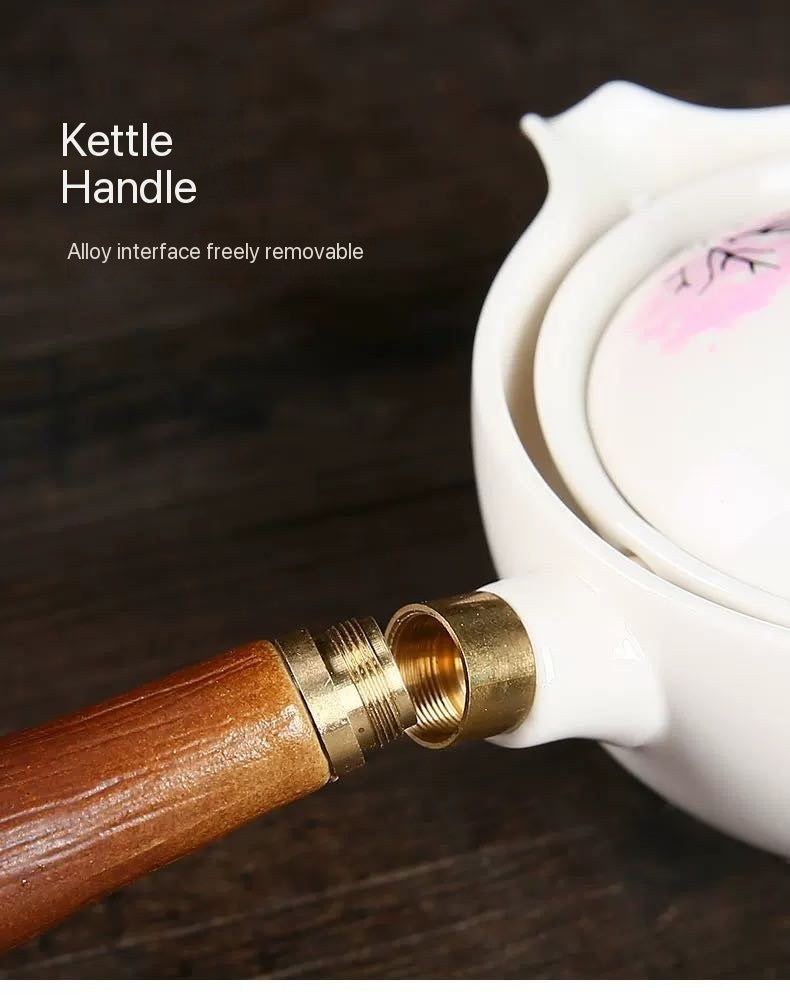 Lazy Leisure Tea Brewing Kit Magic teapot(Sakura Color-Changing)