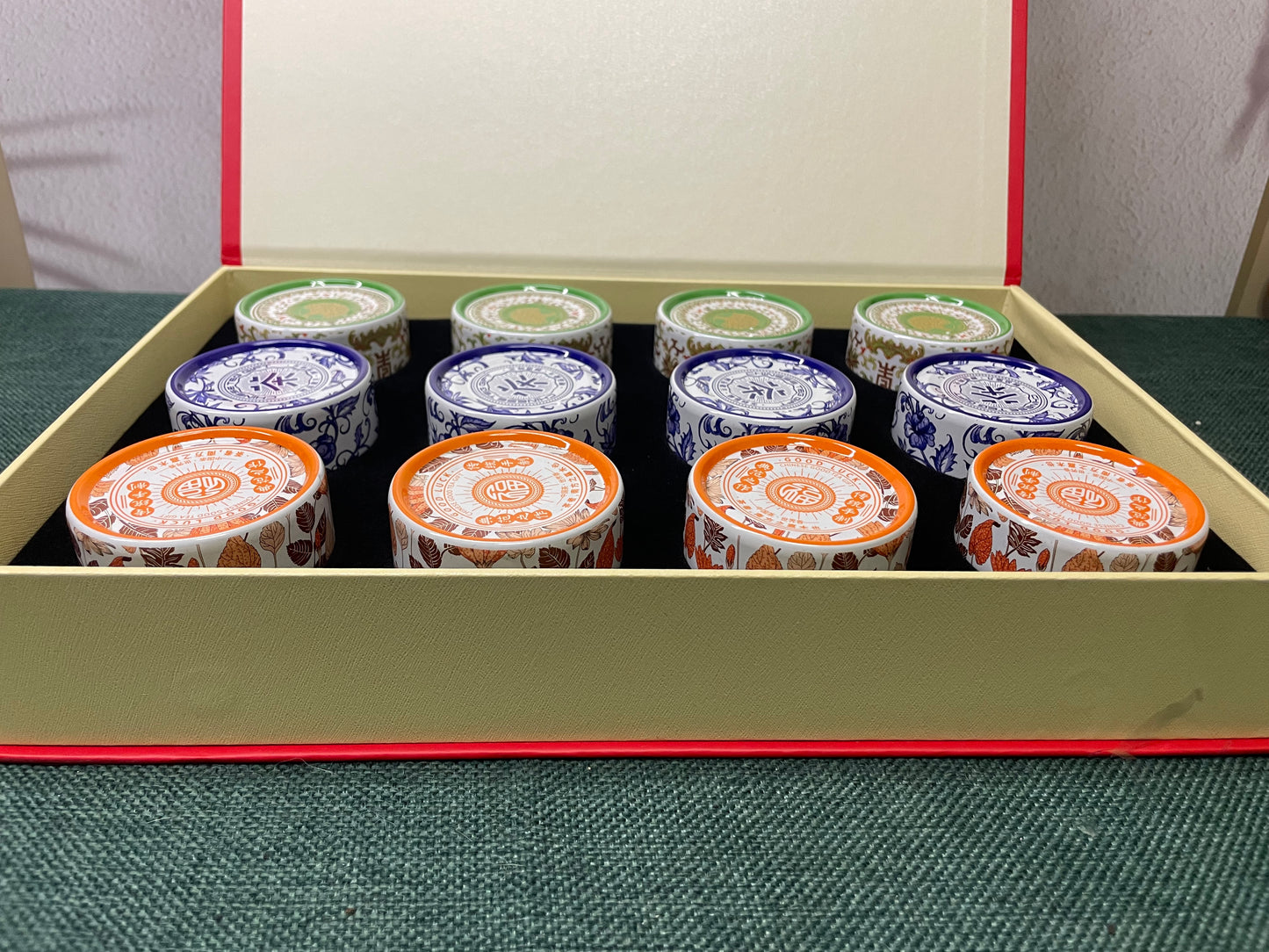 Small pot tea sampler box